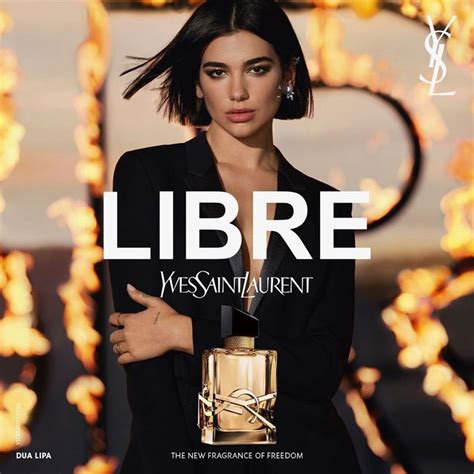 yves saint laurent dua lipa new woman perfume|ysl lipa face.